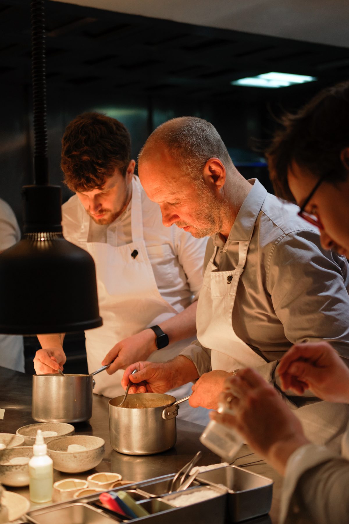 Tom Barnes and Simon Rogan