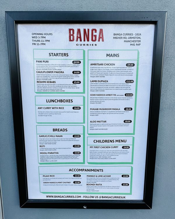 Banga Curries Urmston