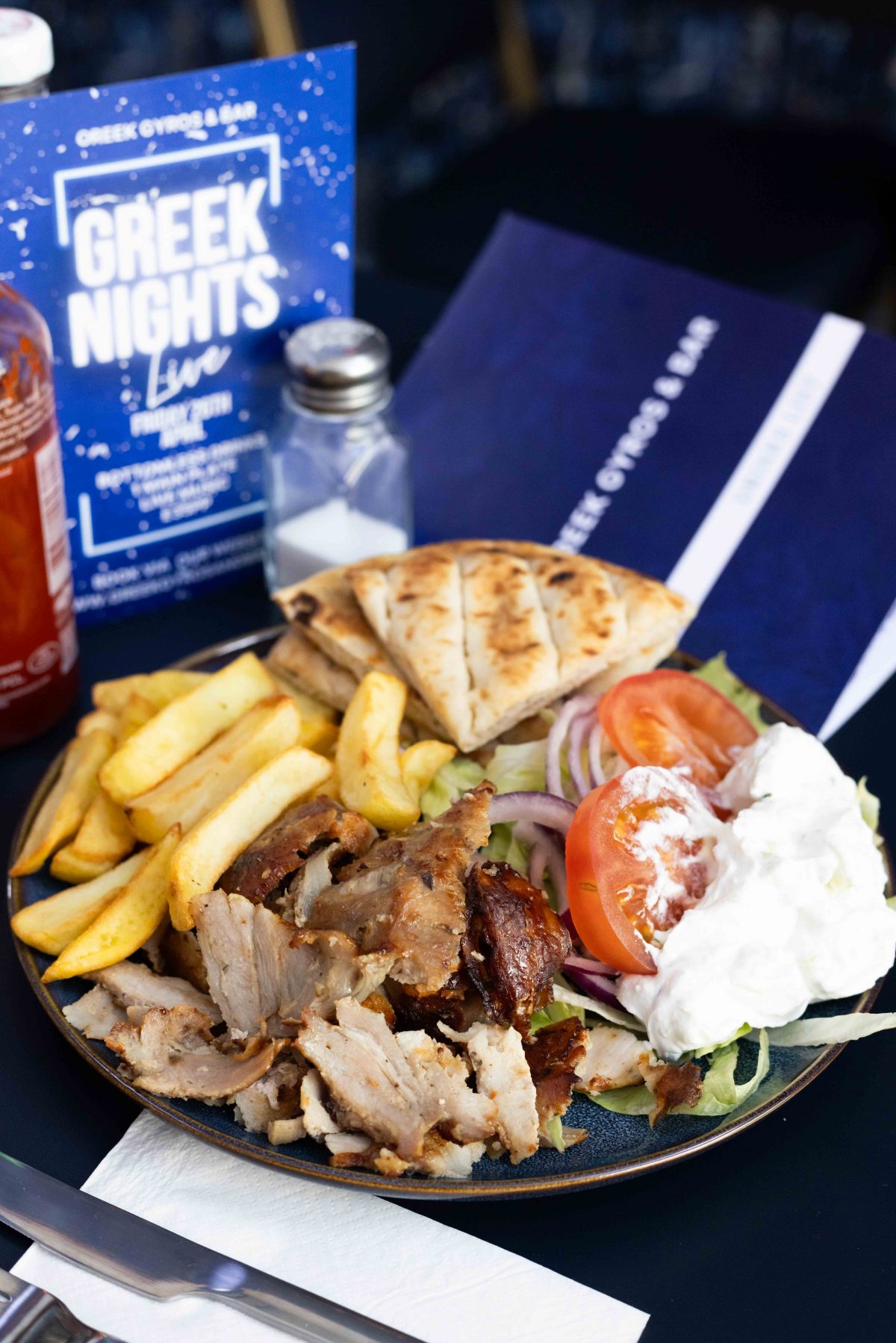 greek gyros and bar